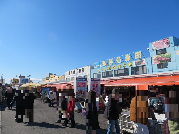 那珂湊おさかな市場の混雑