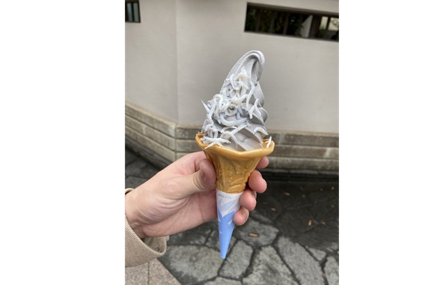 しらすソフトクリーム