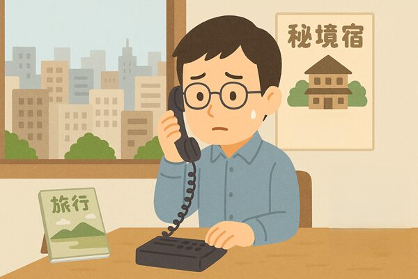 電話予約に慣れていない人