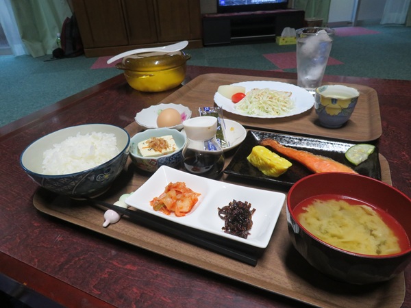 民宿孫兵衛の朝食
